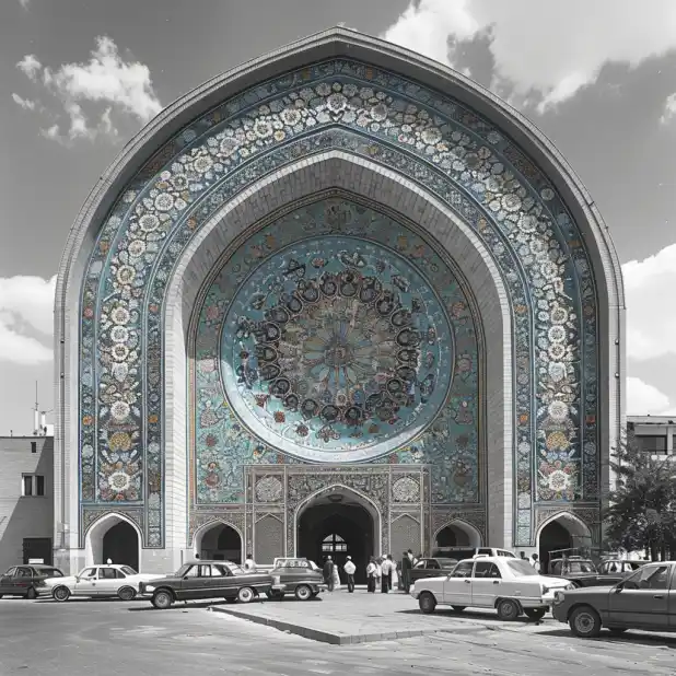 طراحی نماهای ساختمانی تاریخی در مشهد