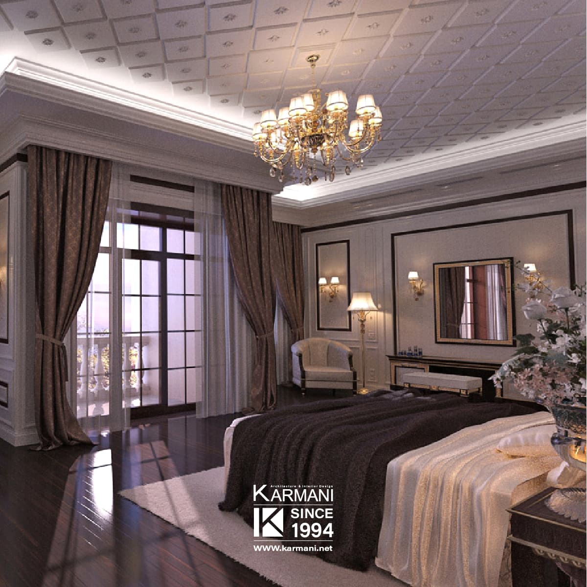 طراحی داخلی به سبک کلاسیک