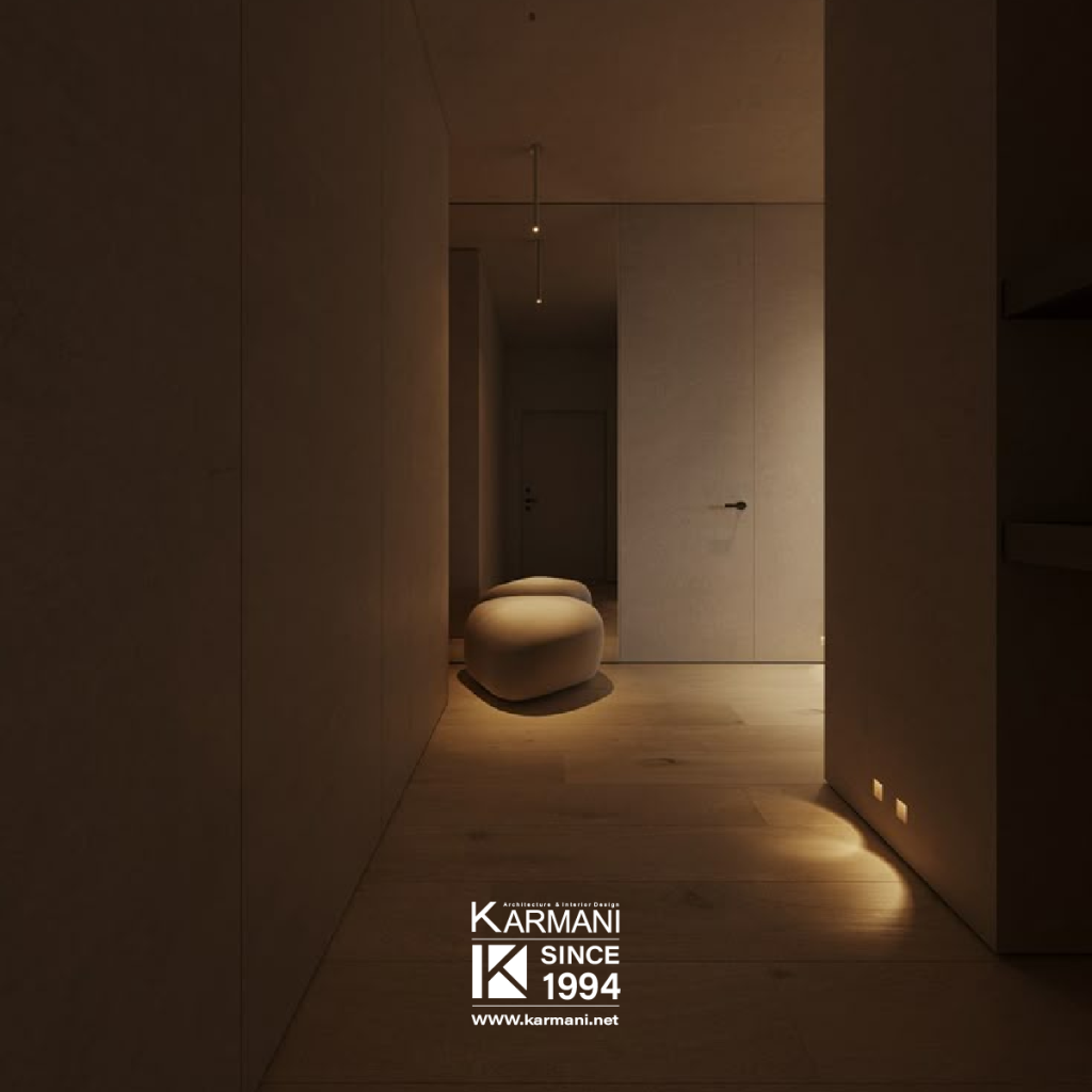 نورپردازی گرم در فضا