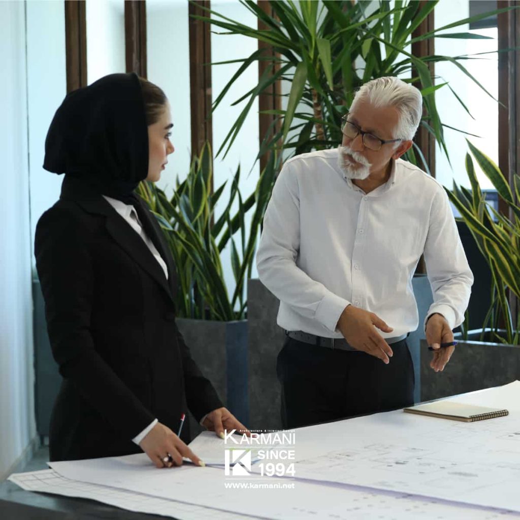 همکاران و متخصصان گروه معماری کارمانی