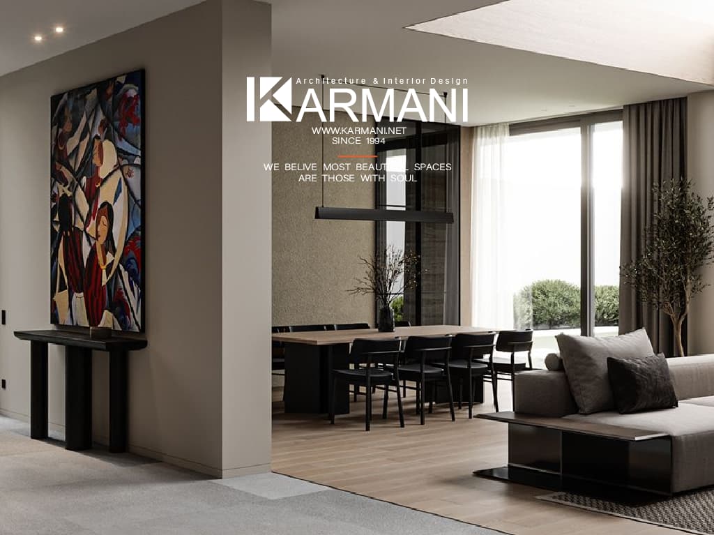 طراحی داخلی اصولی؛ بهترین روشها برای افزایش ارزش ملک | گروه معماری کارمانی دکوراسیون داخلی
