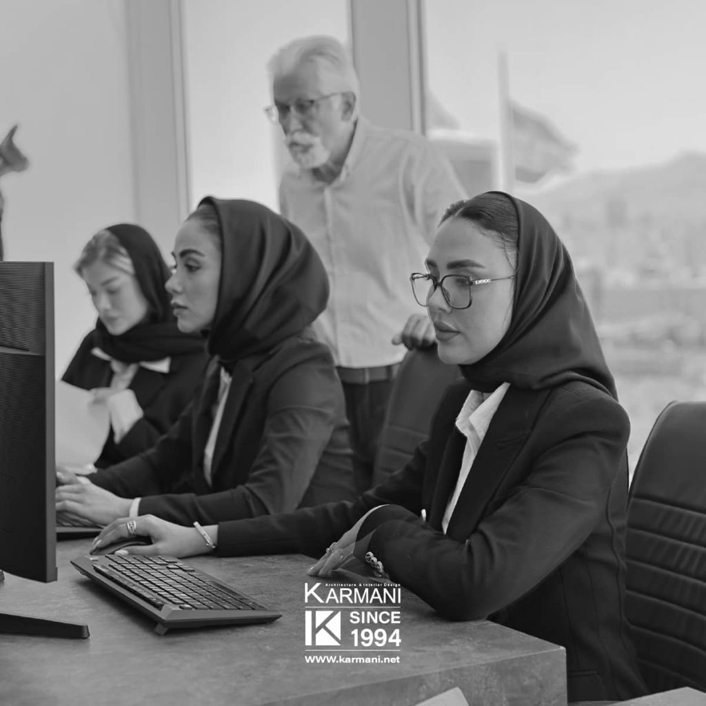 همکاران و متخصصان گروه معماری کارمانی