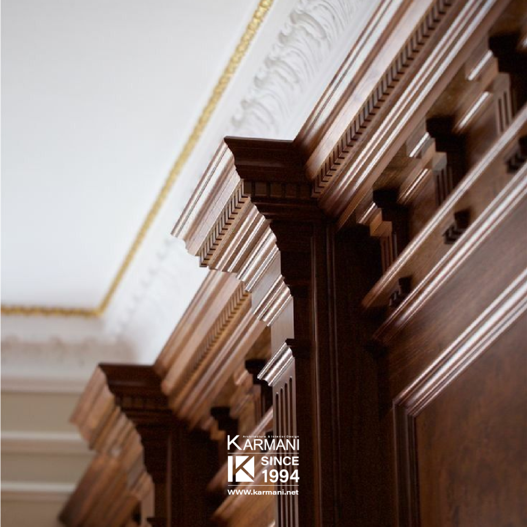 تزئینات چوبی در معماری کلاسیک