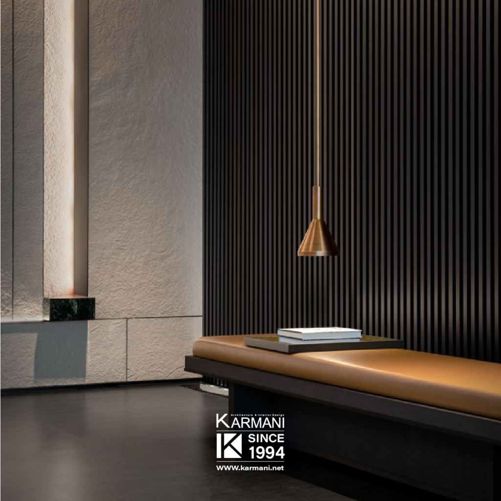لابی ساختمانهای مدرن: از مفاهیم معماری تا جزئیات دکوراتیو | گروه معماری کارمانی جزئیات دکوراتیو: تأثیر انتخاب متریال در فضای لابی