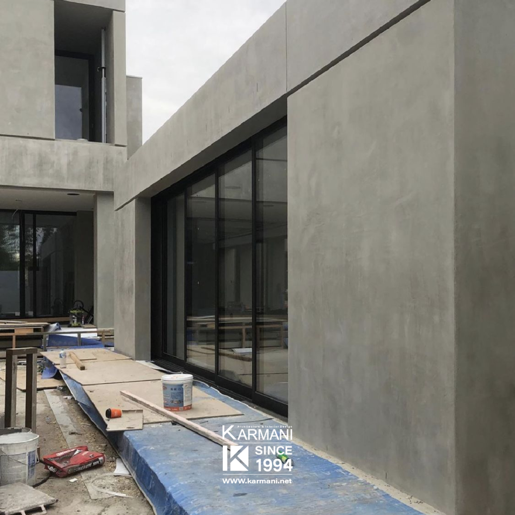 میکروسمنت؛ راهکاری نو برای نمای معاصر