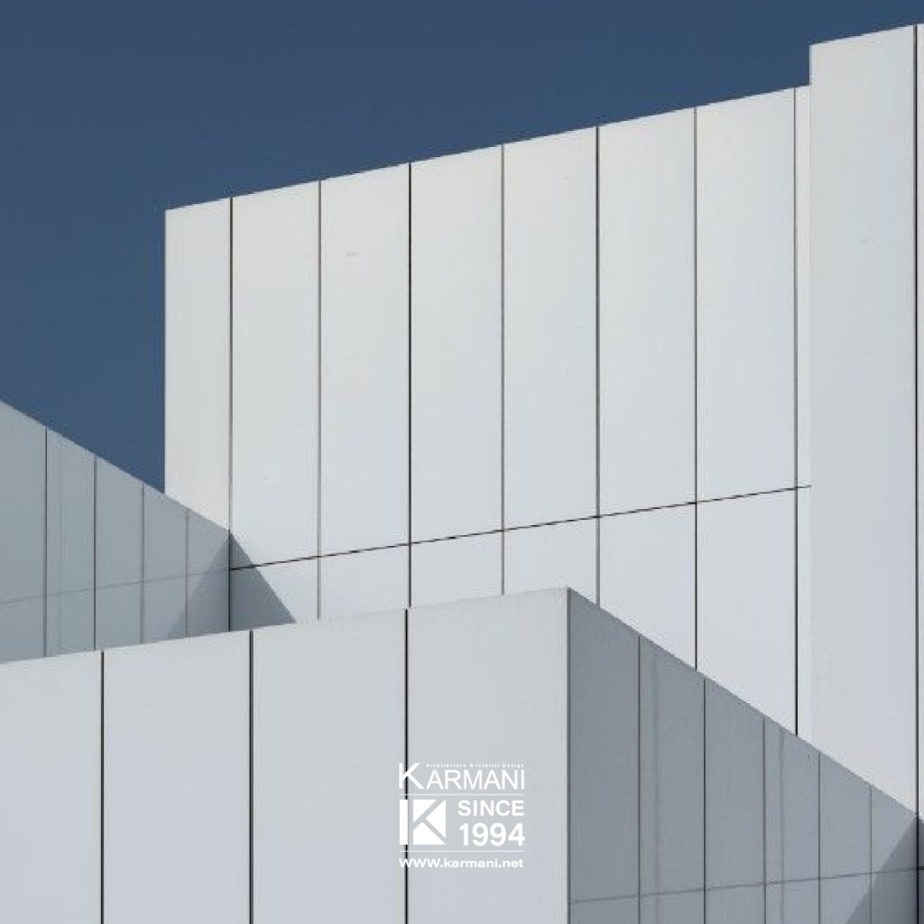 متریالهای برتر برای اجرای نمای سفید در معماری معاصر | گروه معماری کارمانی 1149 01