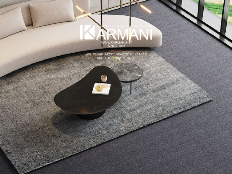 نقش فرش در سازماندهی فضاهای داخلی: از تقسیم بصری تا تعریف محورهای حرکتی | گروه معماری کارمانی نقش فرش در سازماندهی فضاهای داخلی