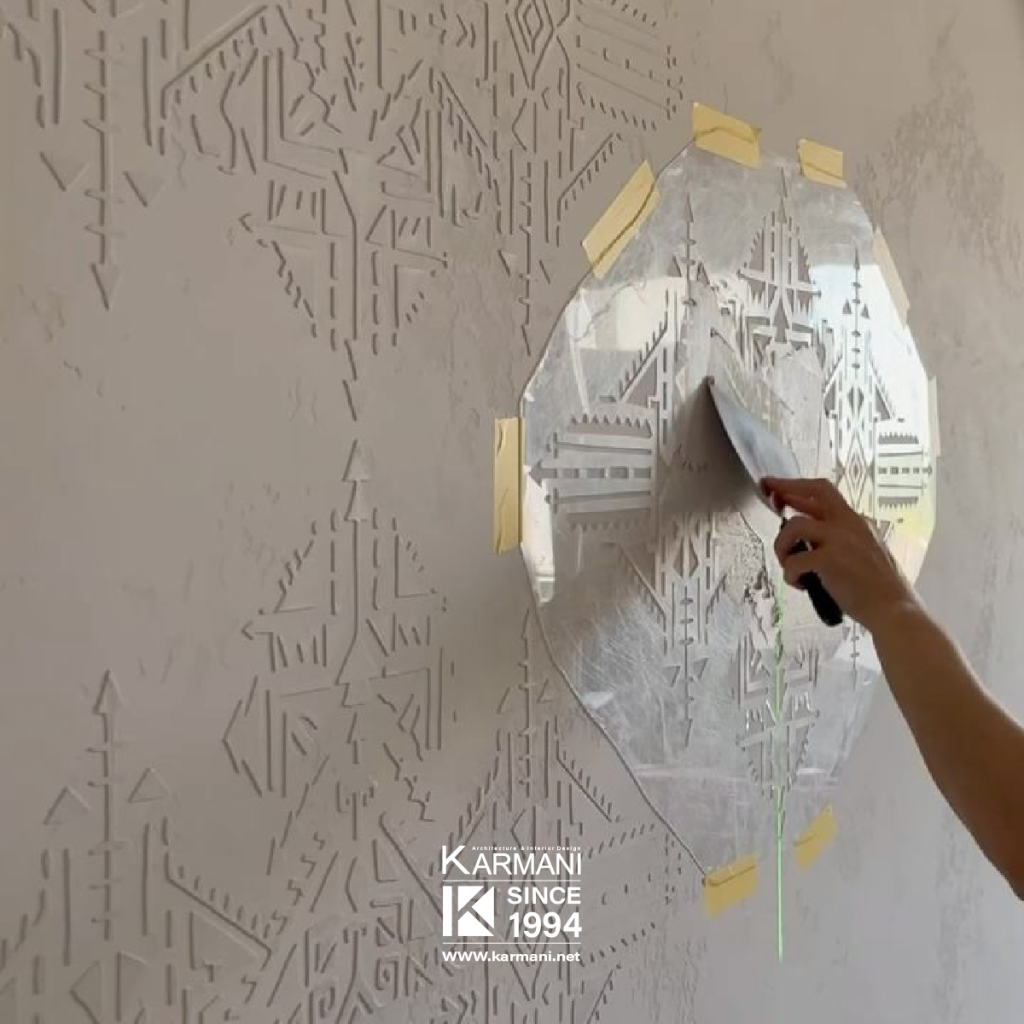 5. گروه معماری کارمانی: اجرای دقیق و نوین تکنیک‌های پتینه