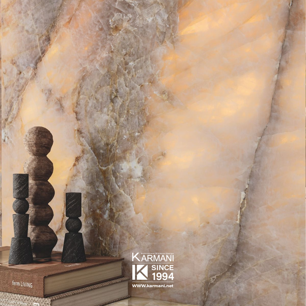 6. انتخاب سنگ‌های زینتی با توجه به روانشناسی رنگ‌ها و فضای داخلی