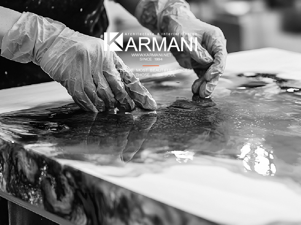 رزین در معماری؛ زیبایی مینیمال با دوام بالا | گروه معماری کارمانی رزین ؛ زیبایی مینیمال با دوام بالا