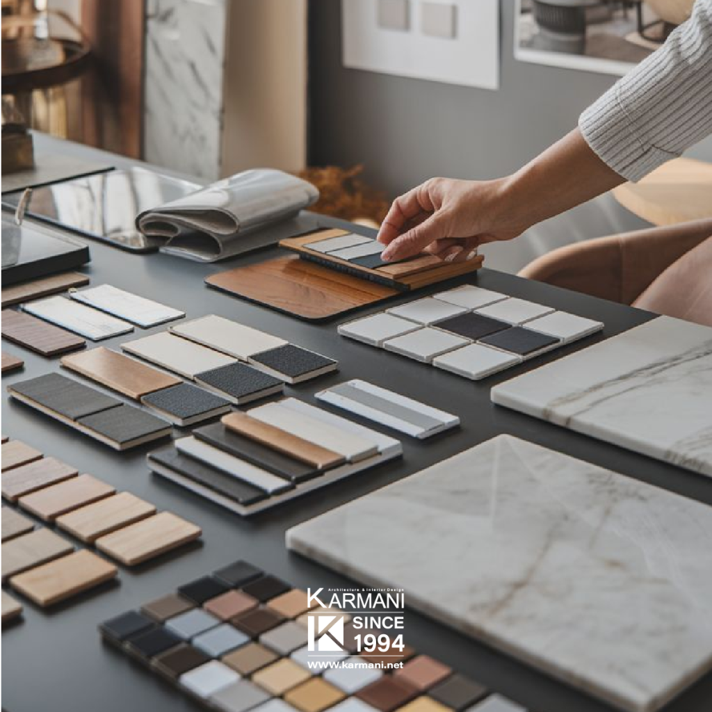 8 متریال نوآورانه در دکوراسیون داخلی: معرفی جدیدترین انتخابها برای طراحی فضاهای مدرن | گروه معماری کارمانی 1.چرا باید با جدیدترین متریالهای دکوراسیون داخلی آشنا شوید؟