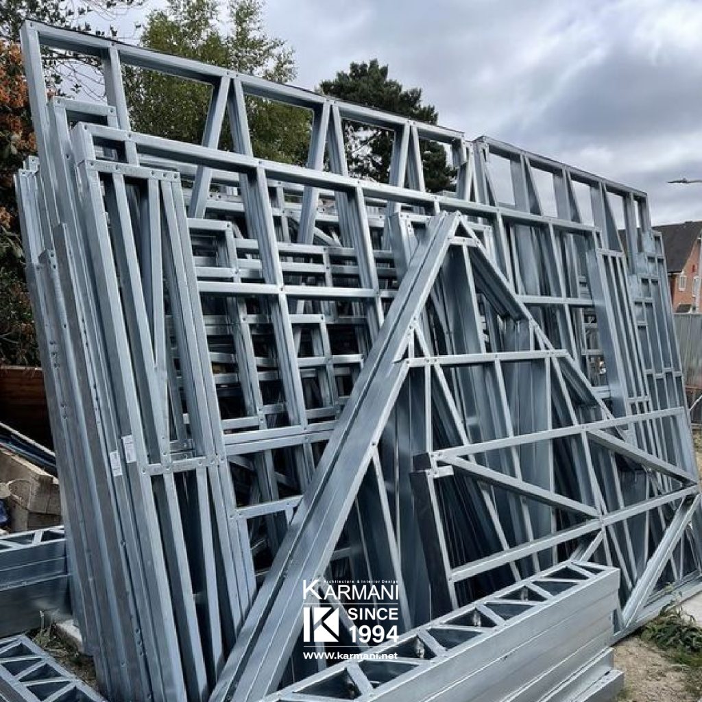 سازه LSF؛ سیستم ساختوساز سبک و سریع در معماری معاصر | گروه معماری کارمانی آینده سیستم LSF در ایران و جهان